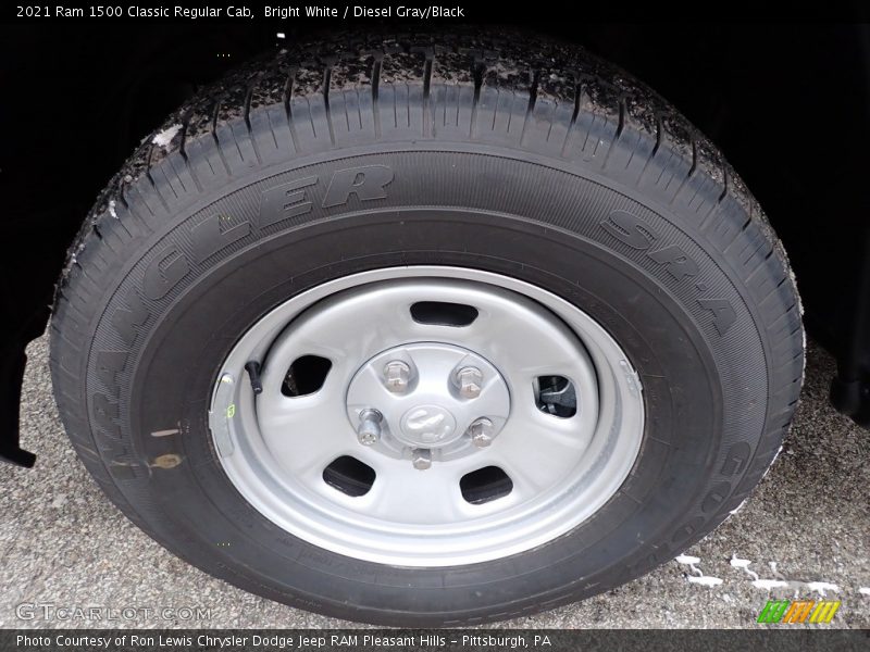 Bright White / Diesel Gray/Black 2021 Ram 1500 Classic Regular Cab