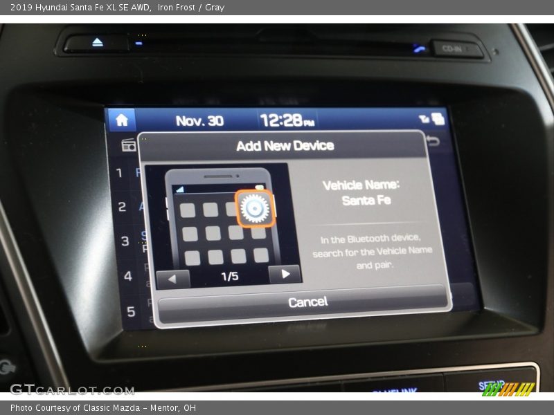 Iron Frost / Gray 2019 Hyundai Santa Fe XL SE AWD