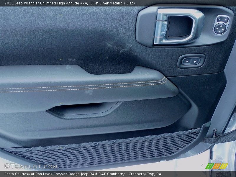 Billet Silver Metallic / Black 2021 Jeep Wrangler Unlimited High Altitude 4x4