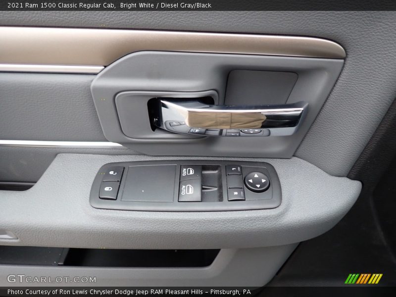 Bright White / Diesel Gray/Black 2021 Ram 1500 Classic Regular Cab