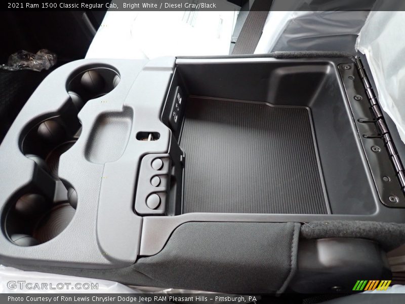 Bright White / Diesel Gray/Black 2021 Ram 1500 Classic Regular Cab