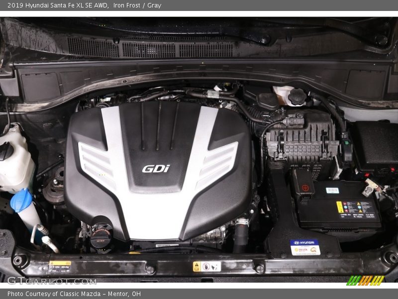  2019 Santa Fe XL SE AWD Engine - 3.3 Liter GDI DOHC 24-Valve D-CVVT V6