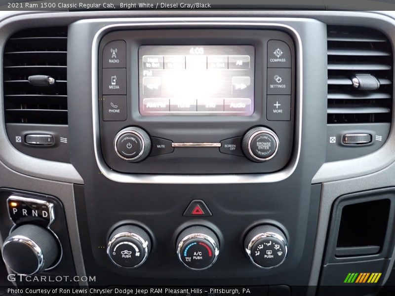 Bright White / Diesel Gray/Black 2021 Ram 1500 Classic Regular Cab