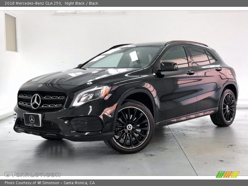 Night Black / Black 2018 Mercedes-Benz GLA 250