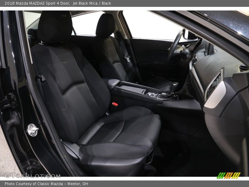 Jet Black Mica / Black 2018 Mazda MAZDA3 Sport 4 Door
