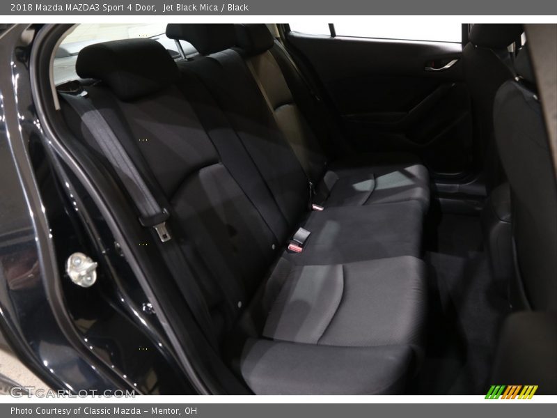 Jet Black Mica / Black 2018 Mazda MAZDA3 Sport 4 Door