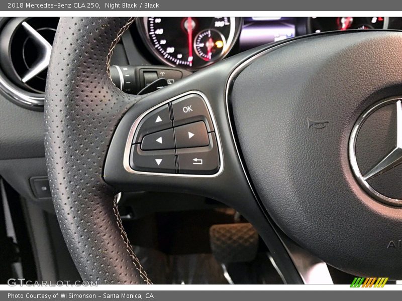Night Black / Black 2018 Mercedes-Benz GLA 250