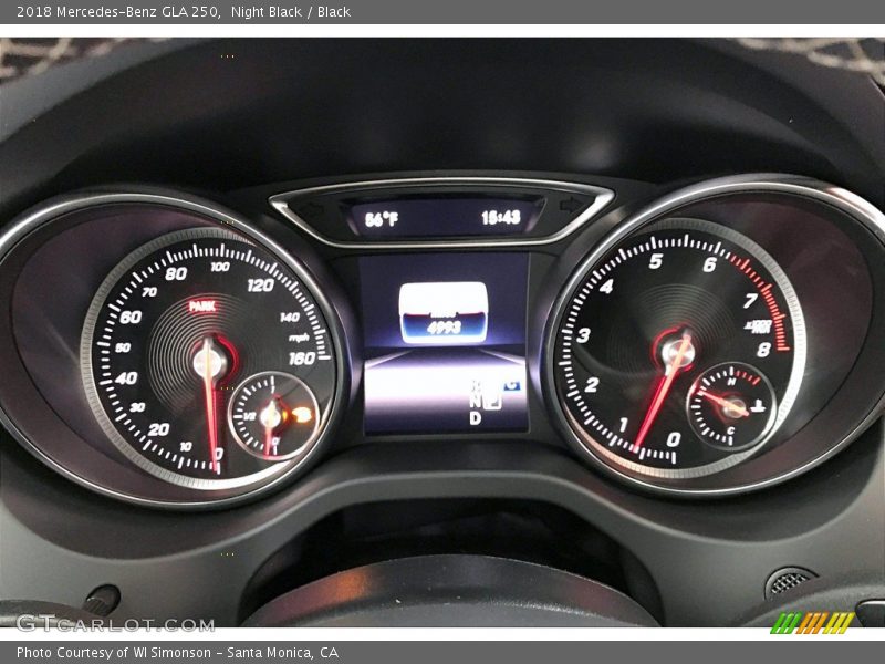 Night Black / Black 2018 Mercedes-Benz GLA 250