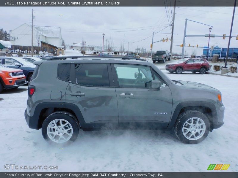 Granite Crystal Metallic / Black 2021 Jeep Renegade Latitude 4x4
