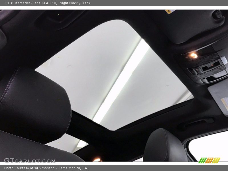 Night Black / Black 2018 Mercedes-Benz GLA 250