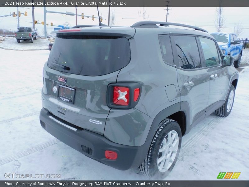 Granite Crystal Metallic / Black 2021 Jeep Renegade Latitude 4x4