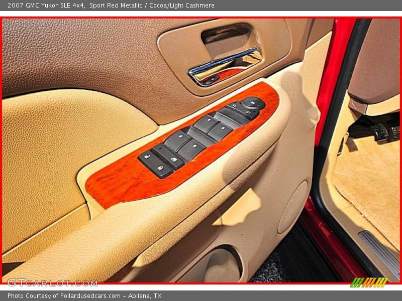 Sport Red Metallic / Cocoa/Light Cashmere 2007 GMC Yukon SLE 4x4