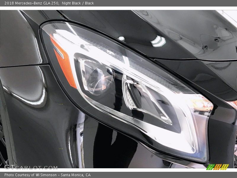 Night Black / Black 2018 Mercedes-Benz GLA 250