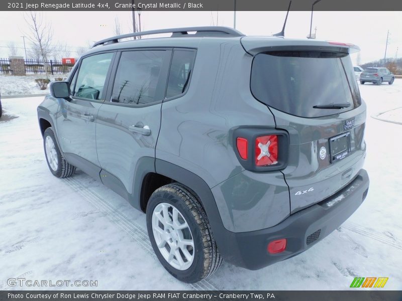 Granite Crystal Metallic / Black 2021 Jeep Renegade Latitude 4x4