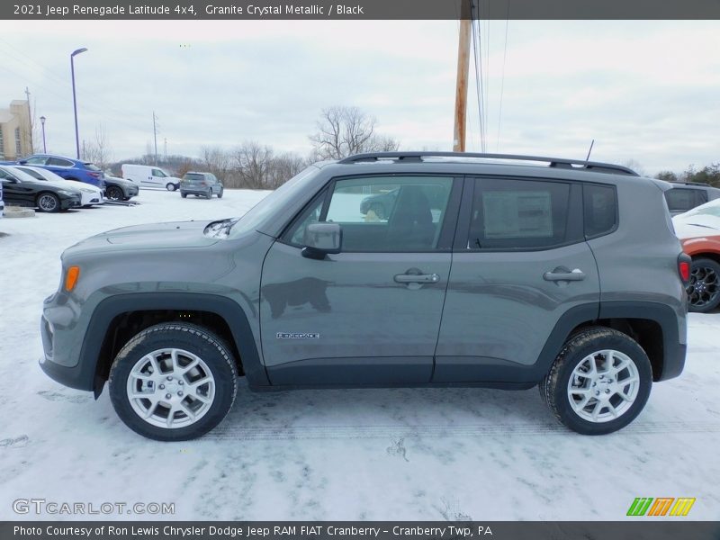 Granite Crystal Metallic / Black 2021 Jeep Renegade Latitude 4x4