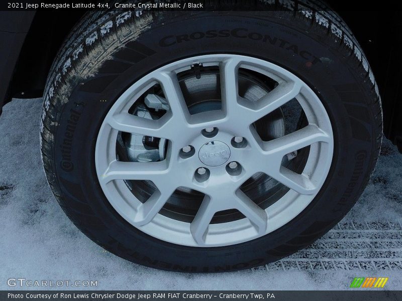 Granite Crystal Metallic / Black 2021 Jeep Renegade Latitude 4x4