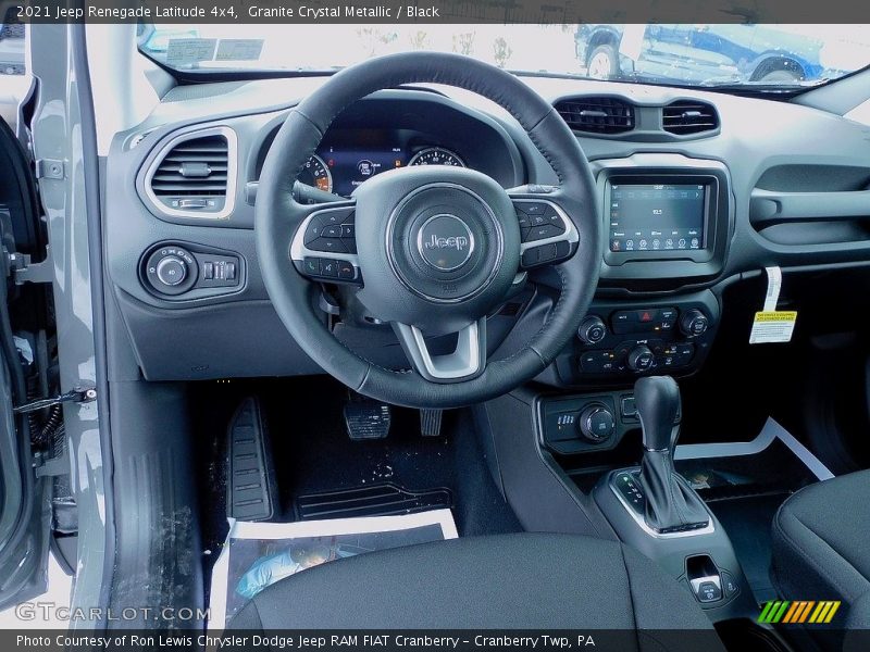 Granite Crystal Metallic / Black 2021 Jeep Renegade Latitude 4x4