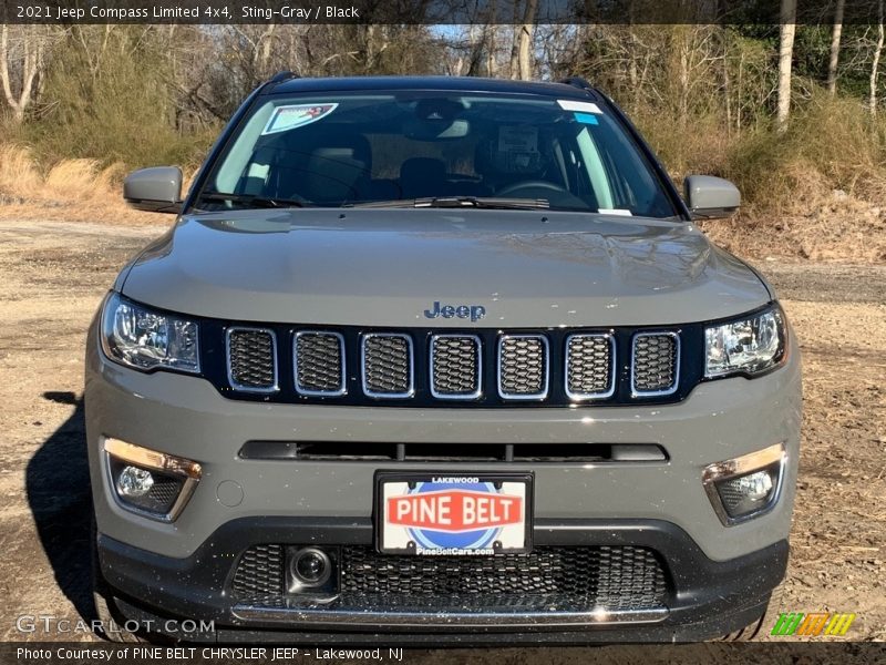 Sting-Gray / Black 2021 Jeep Compass Limited 4x4