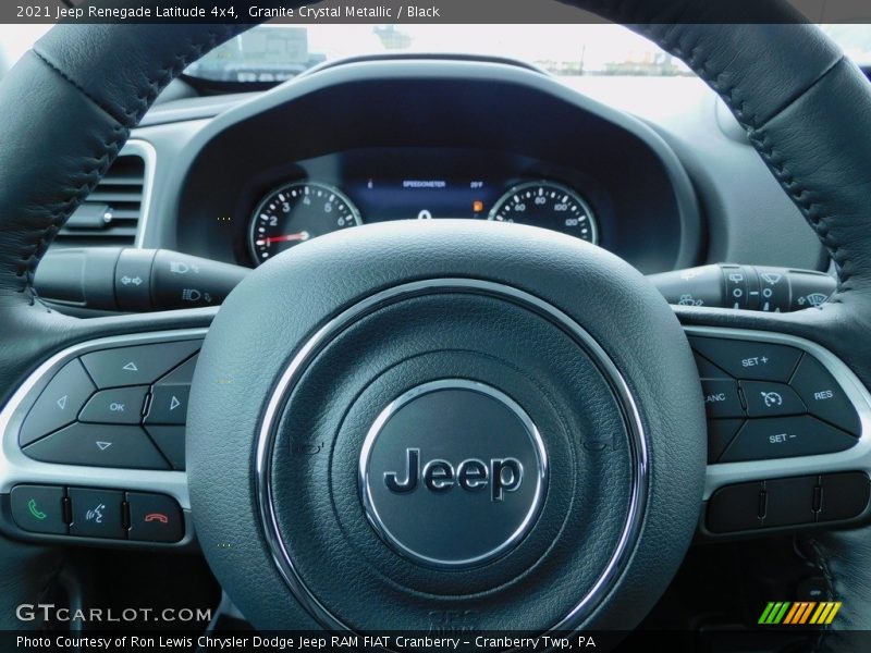 Granite Crystal Metallic / Black 2021 Jeep Renegade Latitude 4x4