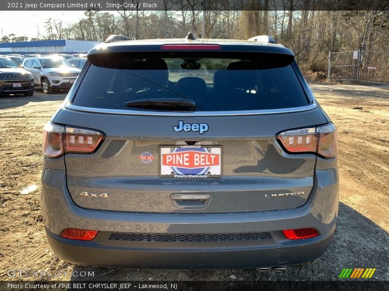 Sting-Gray / Black 2021 Jeep Compass Limited 4x4