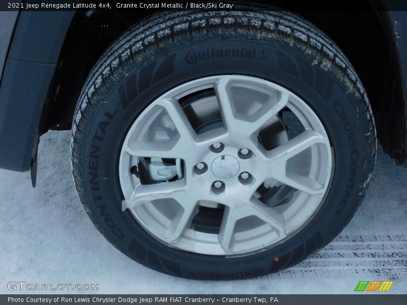 Granite Crystal Metallic / Black/Ski Gray 2021 Jeep Renegade Latitude 4x4