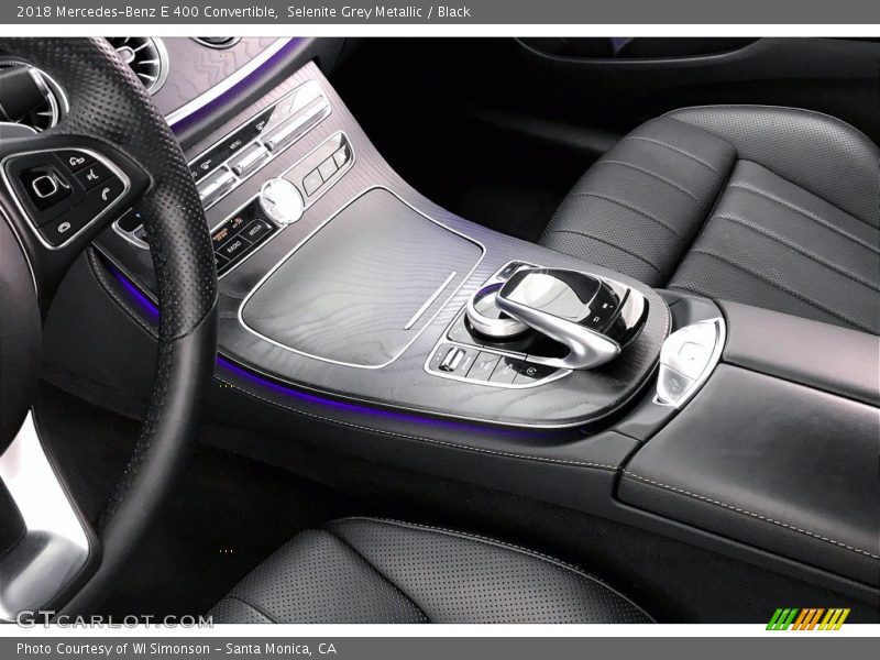 Selenite Grey Metallic / Black 2018 Mercedes-Benz E 400 Convertible