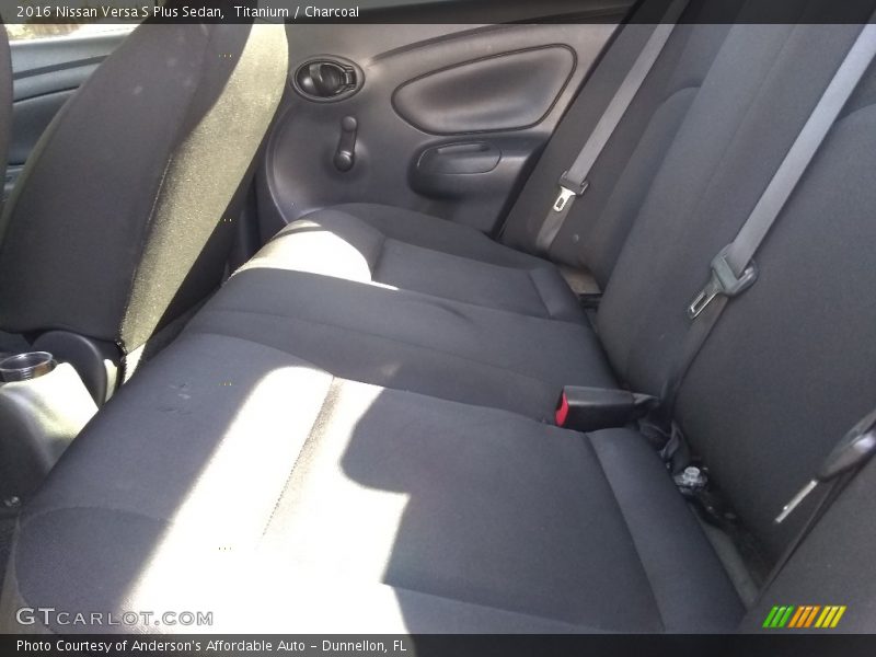 Titanium / Charcoal 2016 Nissan Versa S Plus Sedan