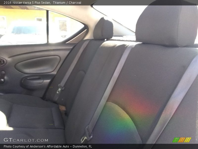 Titanium / Charcoal 2016 Nissan Versa S Plus Sedan