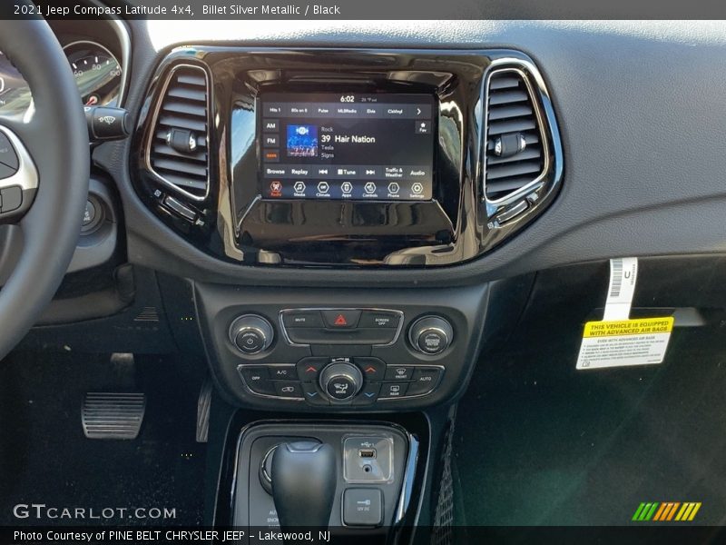 Billet Silver Metallic / Black 2021 Jeep Compass Latitude 4x4