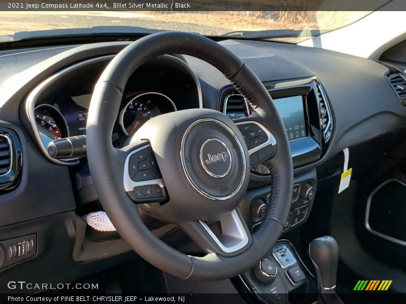 Billet Silver Metallic / Black 2021 Jeep Compass Latitude 4x4