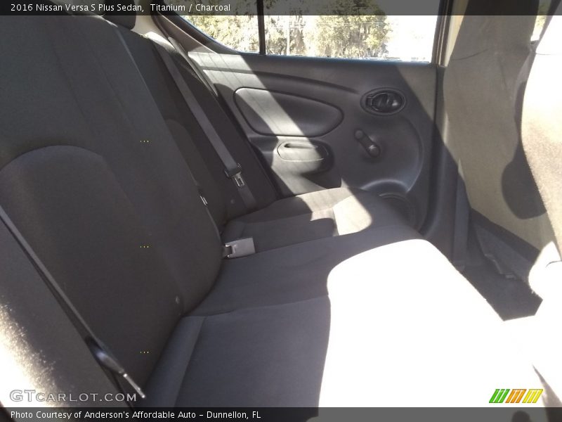 Titanium / Charcoal 2016 Nissan Versa S Plus Sedan
