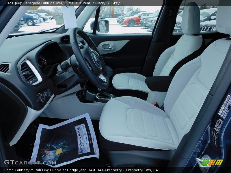 Slate Blue Pearl / Black/Ski Gray 2021 Jeep Renegade Latitude 4x4