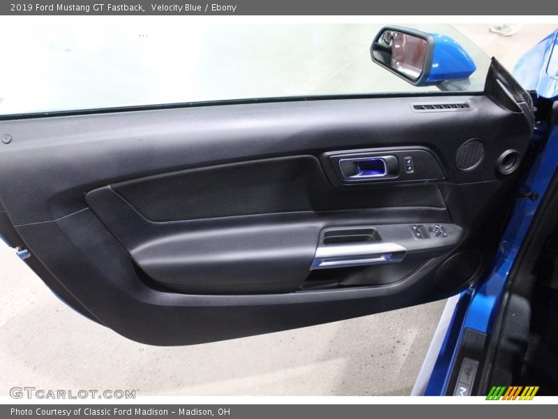 Velocity Blue / Ebony 2019 Ford Mustang GT Fastback