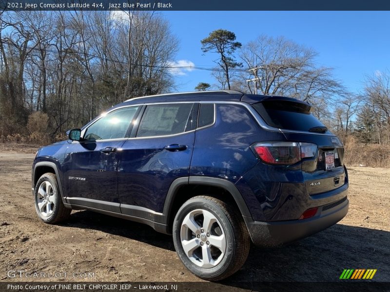 Jazz Blue Pearl / Black 2021 Jeep Compass Latitude 4x4