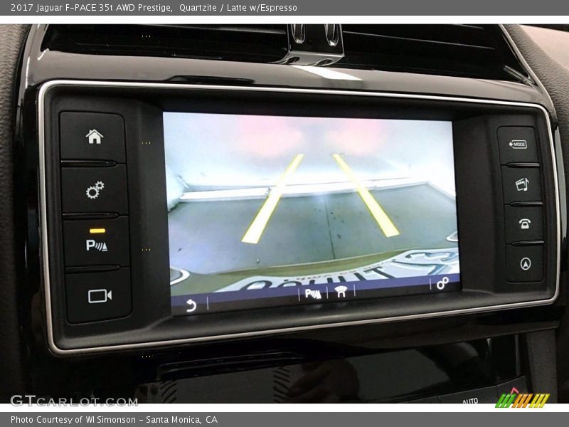 Quartzite / Latte w/Espresso 2017 Jaguar F-PACE 35t AWD Prestige