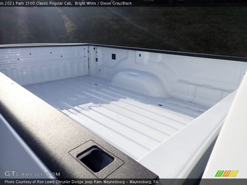 Bright White / Diesel Gray/Black 2021 Ram 1500 Classic Regular Cab