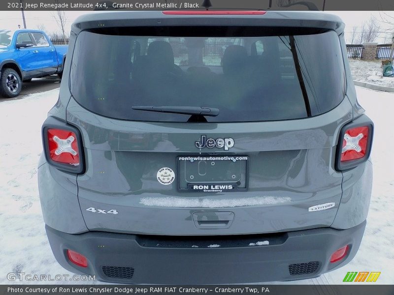 Granite Crystal Metallic / Black 2021 Jeep Renegade Latitude 4x4