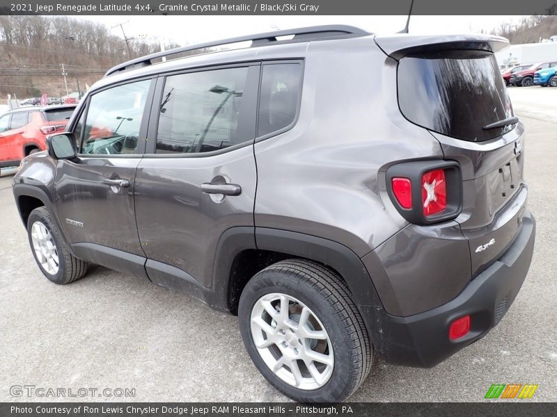Granite Crystal Metallic / Black/Ski Gray 2021 Jeep Renegade Latitude 4x4