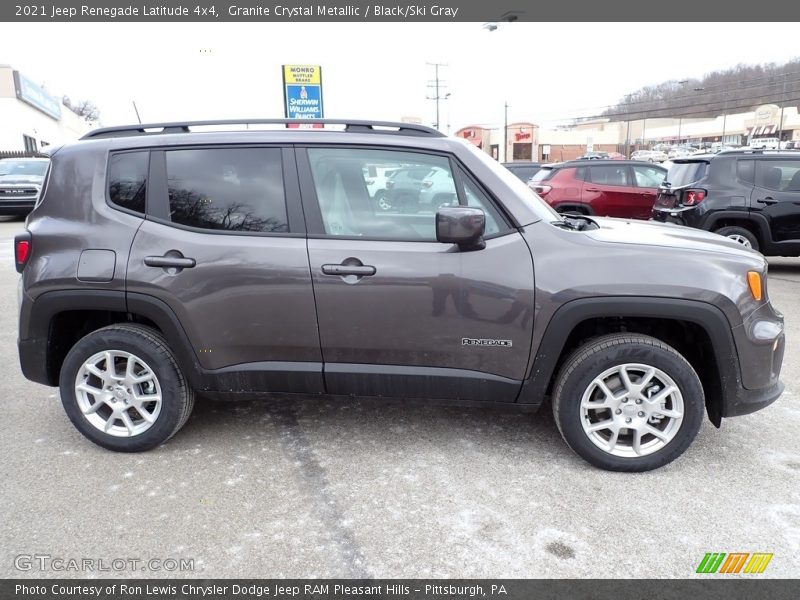 Granite Crystal Metallic / Black/Ski Gray 2021 Jeep Renegade Latitude 4x4