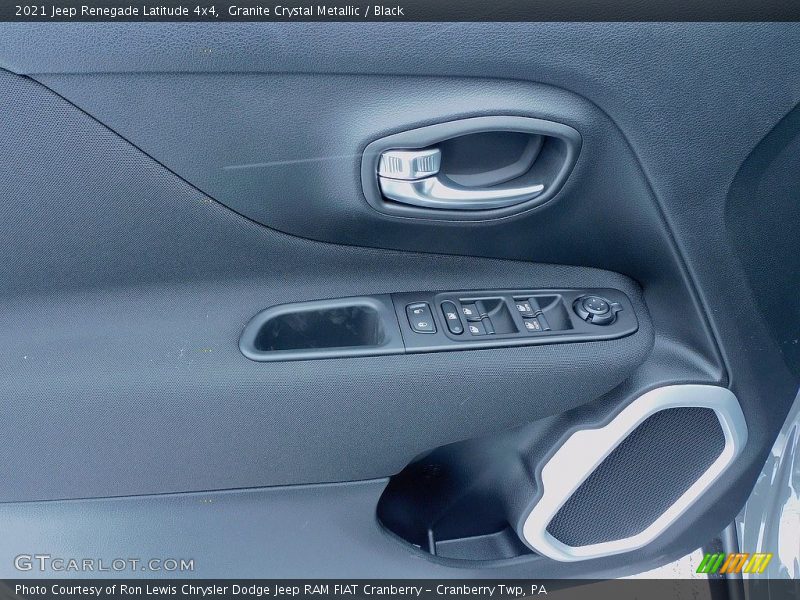 Granite Crystal Metallic / Black 2021 Jeep Renegade Latitude 4x4