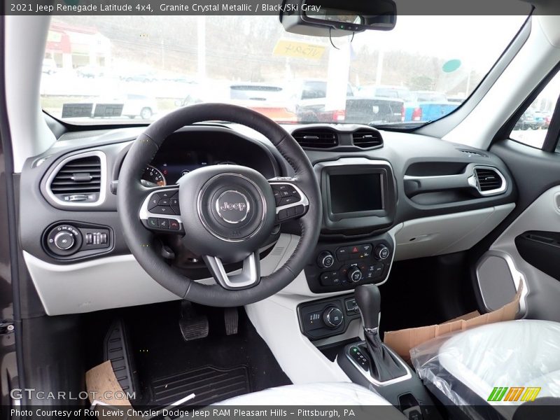 Granite Crystal Metallic / Black/Ski Gray 2021 Jeep Renegade Latitude 4x4