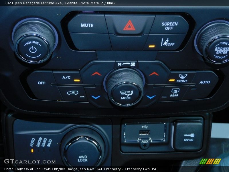 Granite Crystal Metallic / Black 2021 Jeep Renegade Latitude 4x4