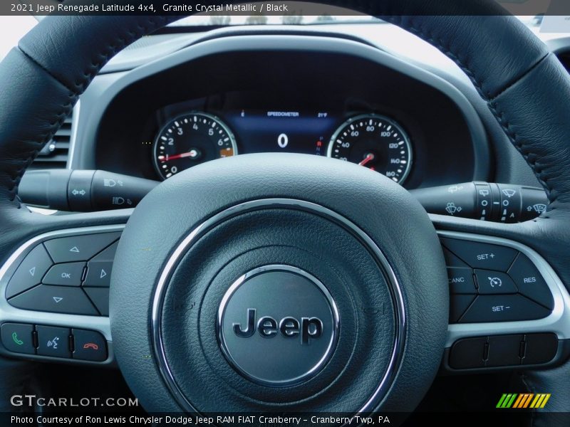 Granite Crystal Metallic / Black 2021 Jeep Renegade Latitude 4x4
