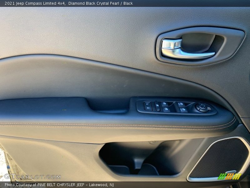 Diamond Black Crystal Pearl / Black 2021 Jeep Compass Limited 4x4
