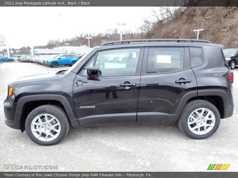 Black / Black 2021 Jeep Renegade Latitude 4x4