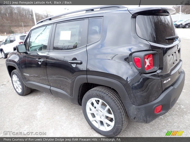 Black / Black 2021 Jeep Renegade Latitude 4x4