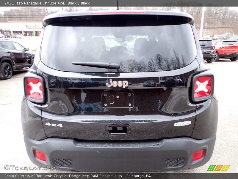 Black / Black 2021 Jeep Renegade Latitude 4x4