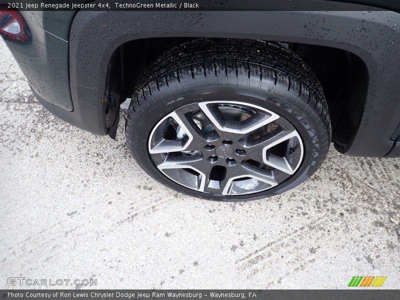 TechnoGreen Metallic / Black 2021 Jeep Renegade Jeepster 4x4