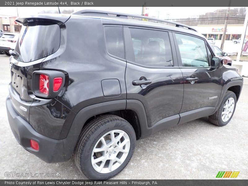 Black / Black 2021 Jeep Renegade Latitude 4x4