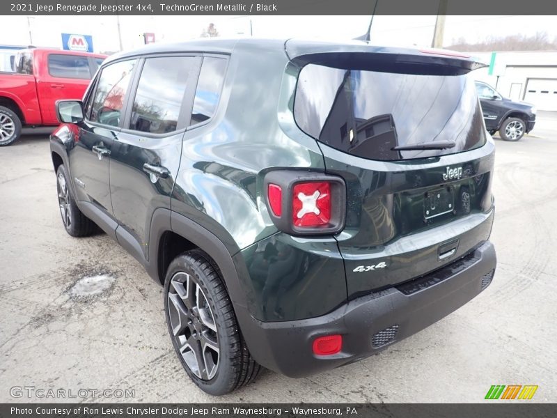 TechnoGreen Metallic / Black 2021 Jeep Renegade Jeepster 4x4